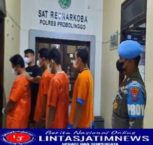Dalam Sehari Polres Probolinggo Berhasil Tangkap 5 Pengedar Narkoba