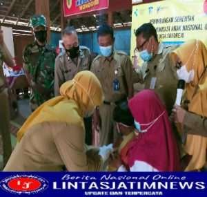 Sinergitas Lintas Sektor Dalam Penimbangan Serentak Dan Sukseskan BIAN Di Desa Sukorejo