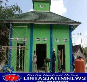 Rehab Masjid Miftahul Jannah Program TMMD Ke 114 Ngawi,Kini Sudah Rampung dan Megah