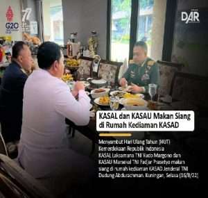 Pimpinan 3 Matra TNI Kumpul di Rumah KSAD usai Pidato Kenegaraan Presiden, Bahas Apa?