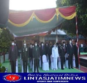 Kasdim 0802/Ponorogo Hadiri Upacara Pemberian Remisi dalam Rangka HUT ke-77 RI Tahun 2022