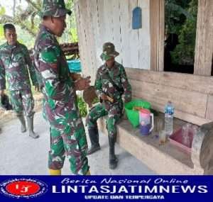 Nikmatnya Singkong Goreng Saat Kerja di Lokasi TMMD