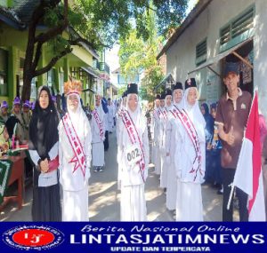 Lomba Gerak Jalan Penutup Semarak JIF Karangasem Paciran