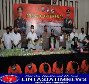Ratusan Kilogram Sabu dan Ganja Diamankan Polisi, Tersangka Terancam Hukuman Mati