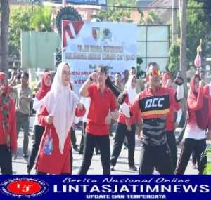 Semarakkan Peringatan HUT ke-77 Kemerdekaan RI di Korem 081/DSJ