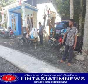 Di Bangunnya Jalan oleh Satgas TMMD Menguntungkan Penjual Sayur