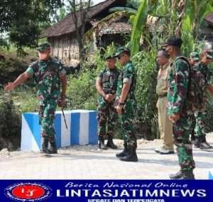 Danrem 081/Dsj Tinjau TMMD Ke 114 Kodim Ngawi