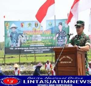 Danrem Kolonel Deni Singgung Potensi Petani Milenial di Ngawi
