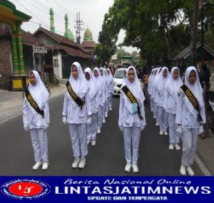 SMK Muhlibat Mengikuti Gerak Jalan Tingkat Kecamatan