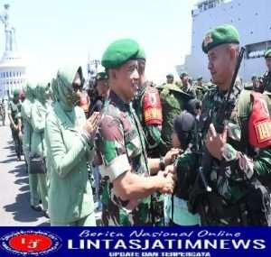 Danrem Kolonel Deni : Lepas Satgas Yonif 511/DY, Semoga Berhasil dalam Mengemban Tugas Negara