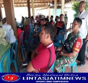 Sosialisasi Pasca Pemulihan PMK Babinsa Andong ikut Hadir