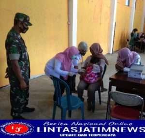 Babinsa Kudi Berikan Pendampingan Kegiatan Posyandu