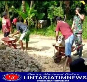 Babinsa Koramil Bringin Aktif atasi Kesulitan Rakyat