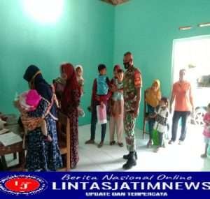 Babinsa Dukung Posyandu  demi Mewujudkan Masyarakat yang Sehat