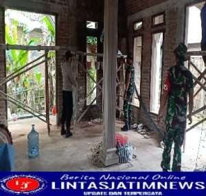 Gotong Royong Sarana Untuk Meningkatkan Kemanunggalan TNI Bersama Rakyat