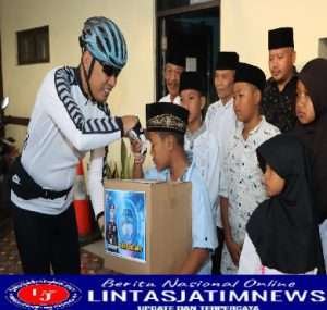 Jumat Berkah Polres Tulungagung Bersama Kodim 0807 Santuni Anak Yatim