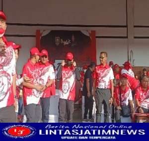 Forkompimda  bersama Dandim Boyolali Susuri Jalan dalam Rangka Jalan Sehat HUT RI Ke 77