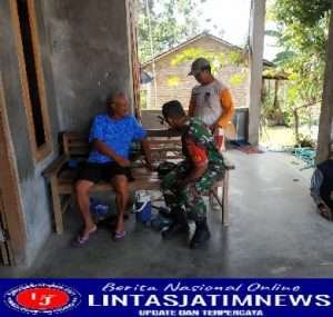 Cuaca Tidak Menentu, Babinsa Minta Warga Antisipasi  Ancaman Flu