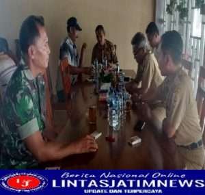 Tingkatkan Sinergitas, Babinsa Komsos Dengan Pemdes