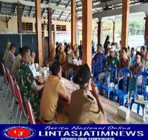 Babinsa Koramil Simo Hadiri Musrenbangdes Dukung Pembangunan Desa