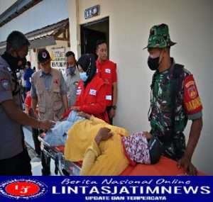 Kodim 0726/Sukoharjo laksanakan Tanggap Bencana di Kecematan Grogol Sukoharjo gandeng BPBD, Damkar, Tagana dan PMI