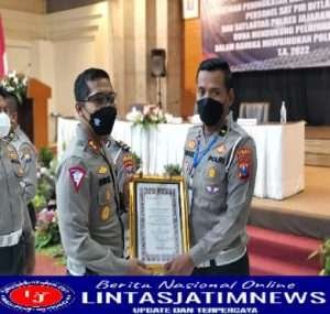 Satlantas Polres Gresik Raih Penghargaan