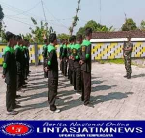 Sertu Suyono Berikan Pelatihan PBB Kepada Para Banser Wilayah Bringin