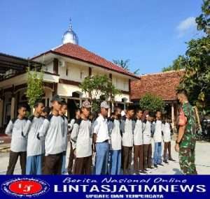 Melalui Pelatihan PBB Oleh Babinsa, Membentuk Mental dan Karakter Siswa Sejak Dini