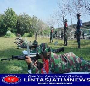 Kodim 0735/Surakarta Asah Kemampuan Prajuritnya Dengan Latihan Menembak