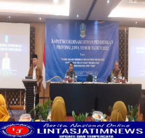 Rakor Dewan Pendidikan Provinsi Jatim Dibuka Kepala Dinas Pendidikan