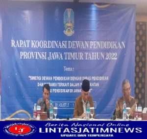 Rakor Dewan Pendidikan Jatim Bahas Politik Anggaran Dalam Peningkatan Mutu Pendidikan Di Jawa Timur