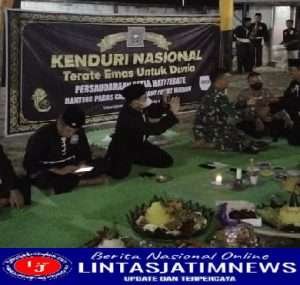 Pastikan Berjalan Aman Dan Lancar Anggota Koramil Padas Pantau Kegiatan di Wilayah Binaannya