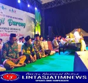 Kasdim 0801/Pacitan Hadiri Pengajian Akbar, Peringati HUT Kemerdekaan RI.