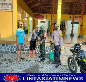 Basmi Penyakit DBD, Babinsa Kodim 0802/Ponorogo Adakan Fogging di Desa Binaan