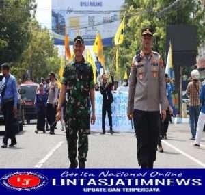 Jaga dan Ciptakan Situasi Tetap Aman, Dandim 0801/Pacitan Pimpin Pengamanan Unras