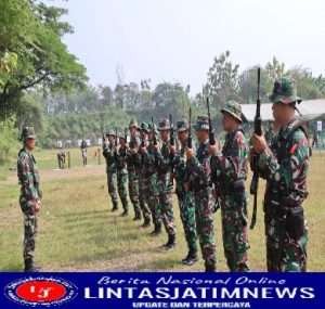 Pelihara Ketrampilan Dasar Prajurit, Kodim Sragen latihan menembak