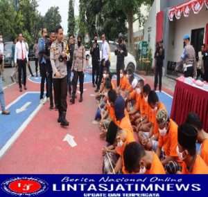 Polres Bangkalan Berhasil Ungkap 16 Kasus dalam Gelar Ops Tumpas Narkoba 2022 Selama 12 Hari