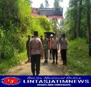 Anggota Koramil Sine Bersama Instansi Terkait, Gelar Apel Pengendalian Kebakaran Hutan