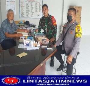 Kantor Paket Kilat Cobra Jadi Sasaran Komsos Babinsa Tipes