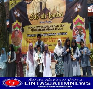 SDN 1 Paciran Lamongan Juara Umum dalam Sab’ah Lomba PAI 2022