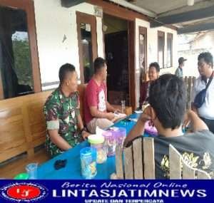 Pererat Tali Silaturahmi Babinsa Dengan Warga Binaan