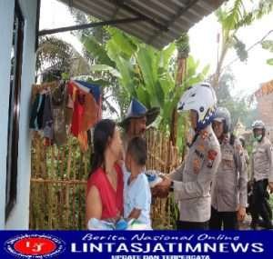 Pasca Penyesuaian Harga BBM, Polres Batu Gelar Baksos Sandi Pelita