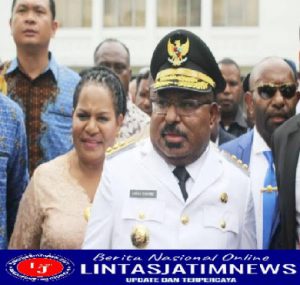 Gubernur Papua Lukas Enembe Tertangkap KPK