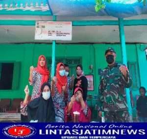 Peran Serta Babinsa Danukusuman Aktif Dalam Posyandu rutin