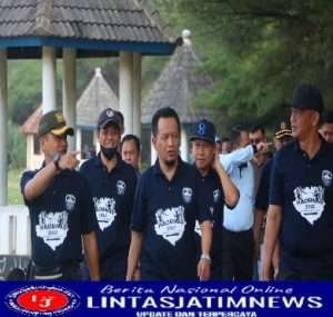 Peringatan Haornas ke-XXXIX TH. 2022, Dandim 0801/Pacitan Hadiri Jalan Sehat