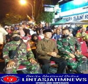 Danramil 03 Serengan Hadiri Konser Pecah Dahe dan Bazar UMKM
