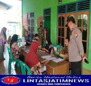 Serda Joko Priyanto Dampingi Penyaluran BLT BBM Di Wilayah Binaannya