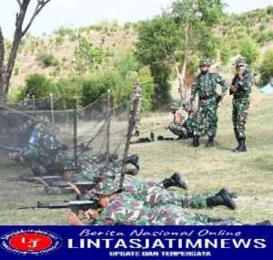 Dandim 0802/Ponorogo : Menembak Merupakan Kemampuan Dasar yang Wajib Dimiliki Prajurit