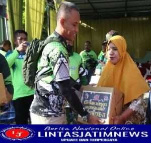 Ngetril Bareng Sambil Baksos,  Ini Yang Dilakukan Dandim 0812 Lamongan Bersama Komunitas Tril LAT