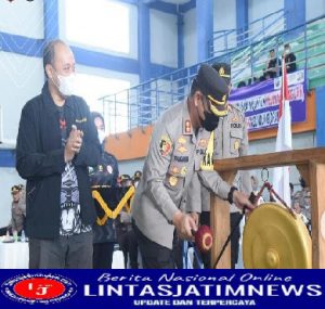 Turnamen Pencak Silat Kapolres Cup Tahun 2022 Resmi Dibuka Kapolres Lamongan